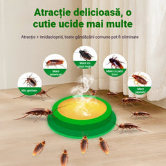 🛡️🏠【60 de tablete】💥Momeală de înaltă tehnologie pentru eradicarea completă a cuiburilor de gândaci, sigură de utilizat, cu acțiune rapidă.