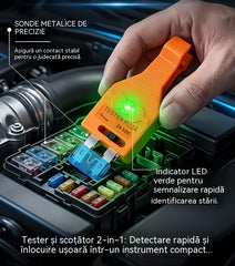 Tester și extractor de siguranțe auto universal (12-24V CC)