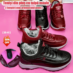 🌈⛄【35-41】Noi pantofi sport de damă, cu talpă moale, confortabili, din piele naturală, de toamnă și iarnă
