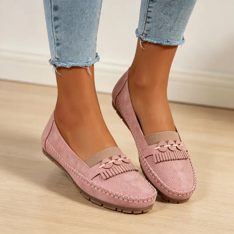 Mocasini „Cloud-Step” 2026 – Confortul absolut al tălpii moi întâlnește eleganța stilului slip-on!