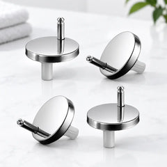Set 4 Șuruburi Universale din Inox pentru Capac WC – Adio Mijloace și Joc de Capac!