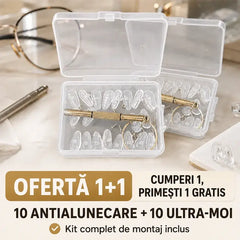 👓 Spuneți adio urmelor lăsate de ochelari și alunecării acestora! Suporturi nazale din silicon ultra-moale cu pernițe pneumatice – cumpărați unul și primiți unul gratis, plus un set complet de instrumente! ✨☁️