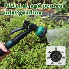 🔫👍【Necesitate pentru grădinărit】Pistol de pulverizare multifuncțional cu presiune înaltă — debit de apă reglabil