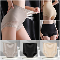 【Set de 3 bucăți】💖 Chiloți modelatori cu efect de strângere abdominală — abdomen plat, ridicare a feselor, material moale și respirabil, conturează silueta