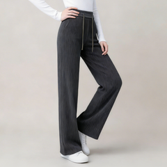 🔥【50% kedvezmény】🔥【M-3XL méretek】【40-110 kg】👖Új női laza szabású, rugalmas nadrág