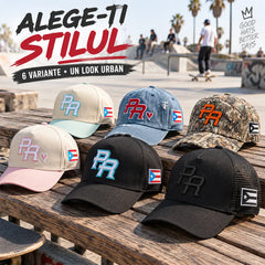 🧢 Șapcă de Baseball Unisex cu Broderie 3D și Detalii Ripped – Stil Streetwear Vintage, Cozoroc Curbat de 7 cm, Marime Reglabilă și 6 Variante de Culoare!