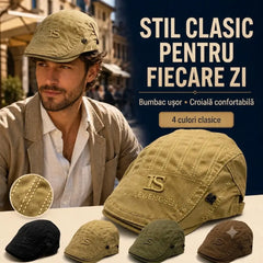 🧢Beretă nouă modernă din bumbac pur confortabilă și elegantă