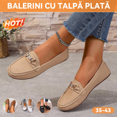 👟Moccasini Stilati pentru Femei, Mărimi Mari Disponibile 35-43, Confort Sporit la Fiecare Pas, Model Nou 2026
