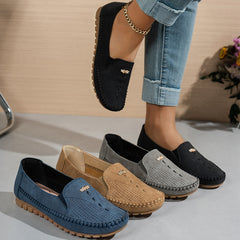 👟Mocasini damă populari, culoare uni – comozi, casual și ușor de asortat