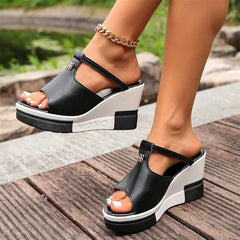 Colecția de Vară 2026 ✨ Saboți cu Platformă din Piele Naturală 👡 Stil Elegant și Confort Maxim!